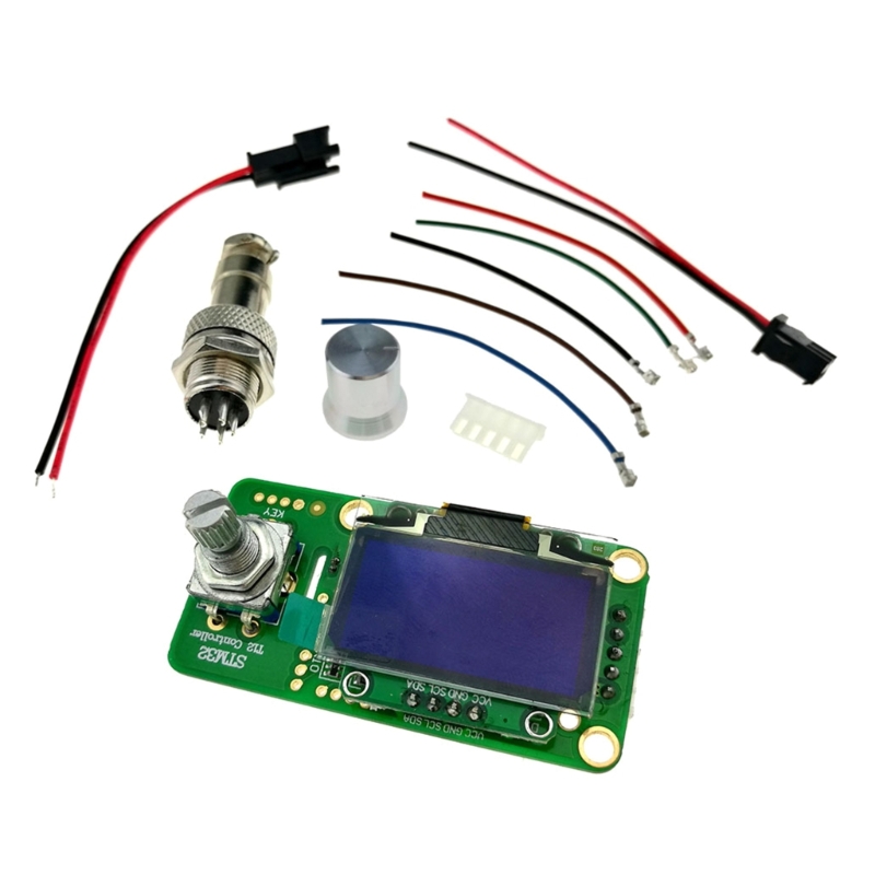 T12 Soldering Station Oled - Stasiun solder Digital T12 kit DIY