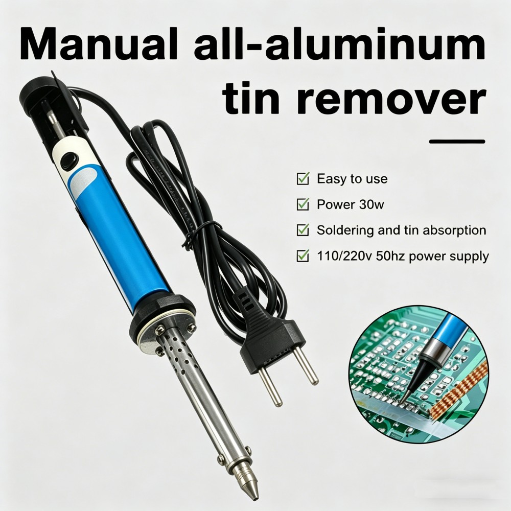 Desoldering Pump Electric Vacuum Station - Mesin Pematrian Listrik Tipe Pena AC