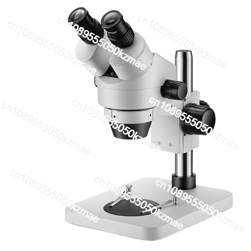 Trinocular Stereo Microscope 7X-45X - Mikroskop Stereo Zoom Kontinu Seri SZM45