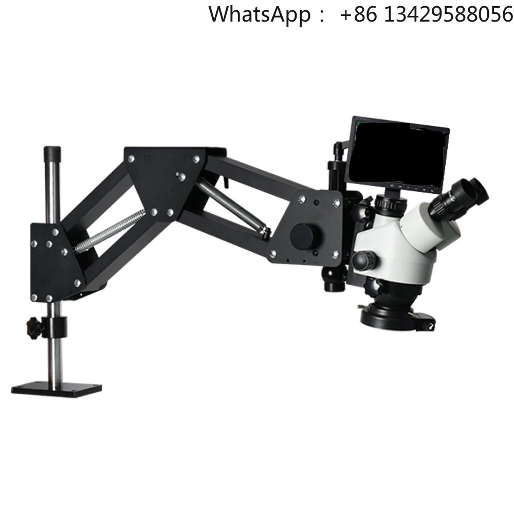 Mikroskop Stereo Trinokular de - Trinocular Stereo Microscope 7X-45X ulasan dan harga