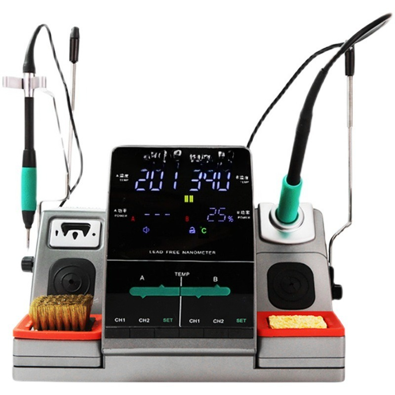 Meja las nano dengan kepala so - C115 Nano Soldering Iron Station ulasan dan harga