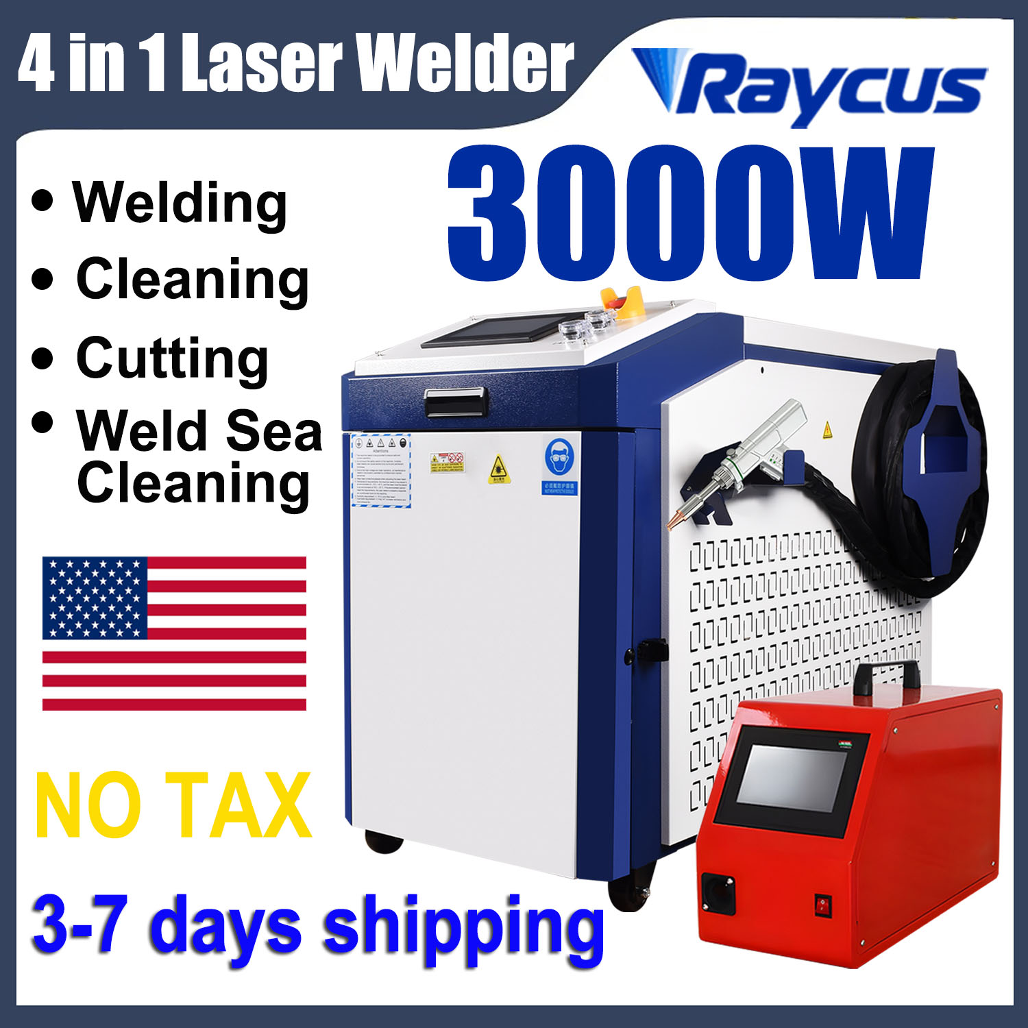 Mesin Las Serat Genggam Raycus - Laser Soldering Machine Handheld ulasan dan harga