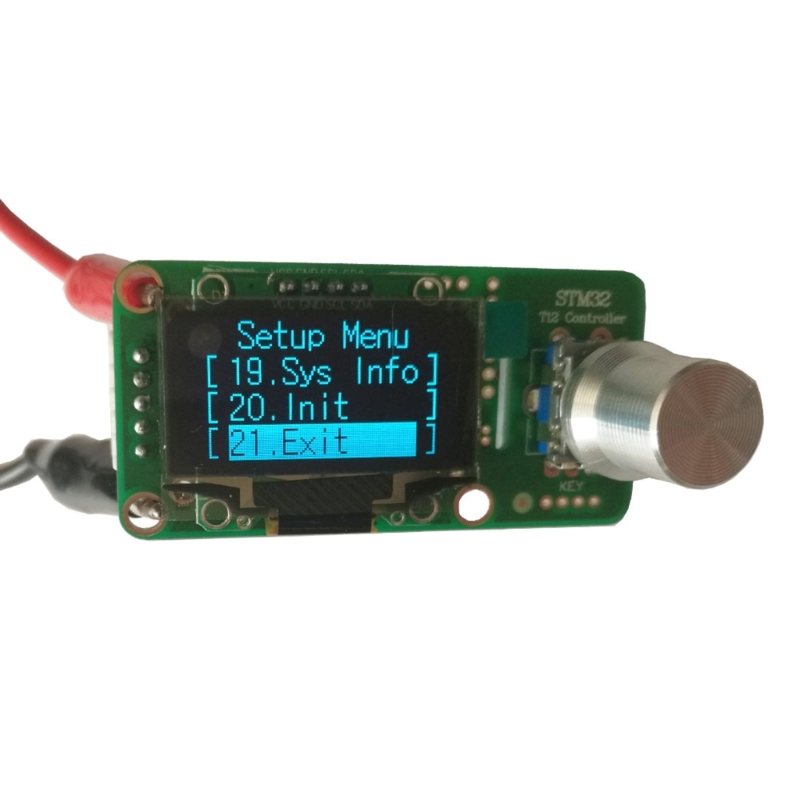 Stasiun solder Digital T12 kit - T12 Soldering Station Oled ulasan dan harga