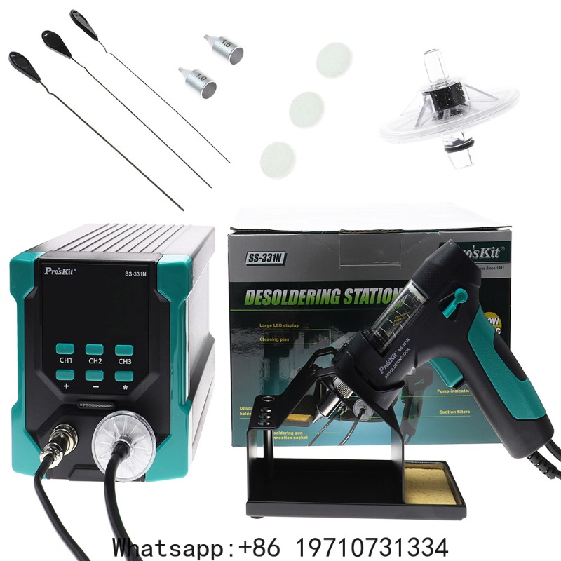 Stasiun Desoldering Digital SS - Desoldering Pump Electric Vacuum Station ulasan dan harga