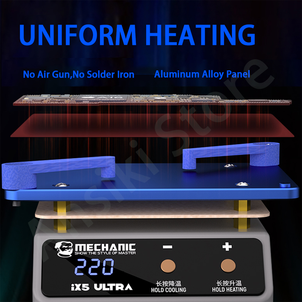 MECHANIC IX5, Platform Pemanas - Infrared Bga Rework Station ulasan dan harga